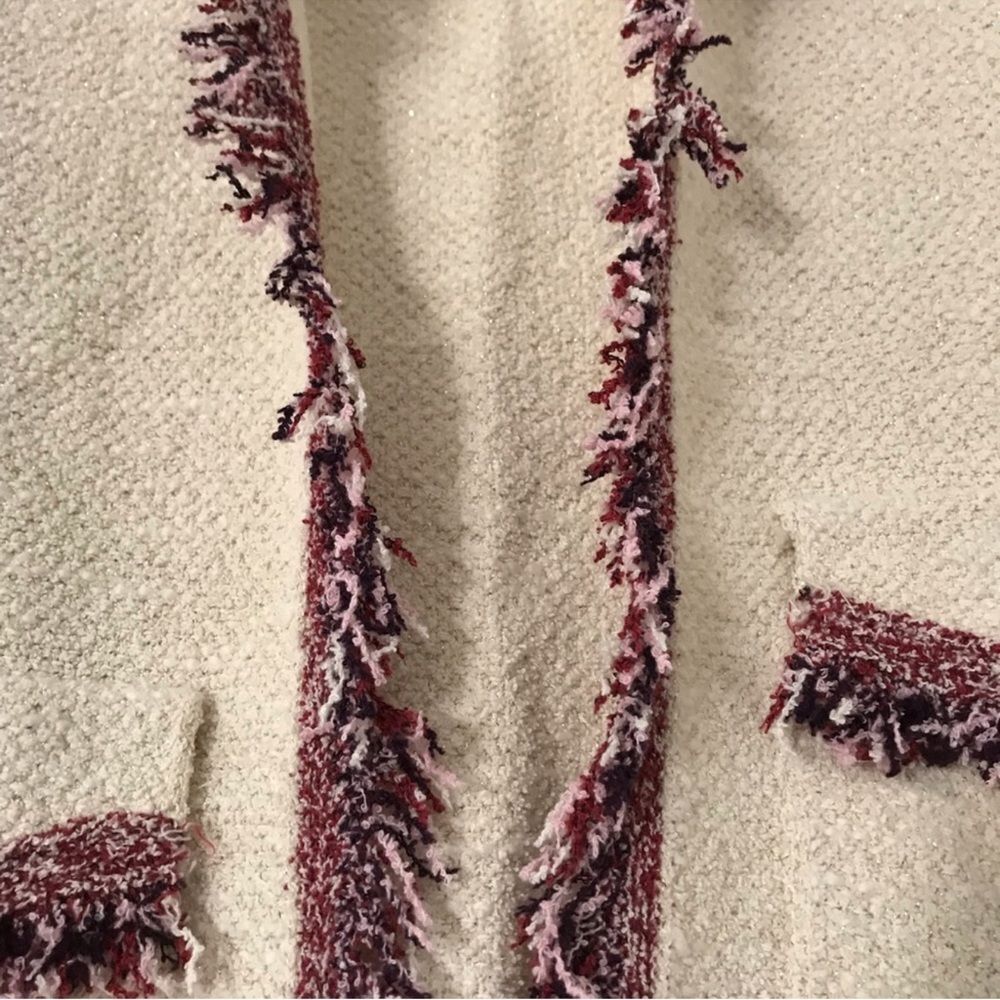 Mango Frayed Edges Cardigan - Picture 4 of 5